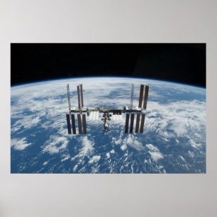国際的宇宙ステーション(ISS) ポスター