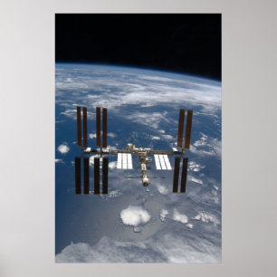 国際的宇宙ステーション(ISS) ポスター