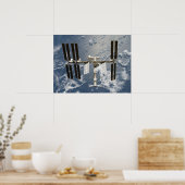 国際的宇宙ステーション(ISS) ポスター (キッチン)