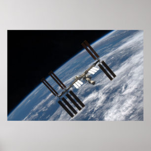 国際的宇宙ステーション(ISS) ポスター