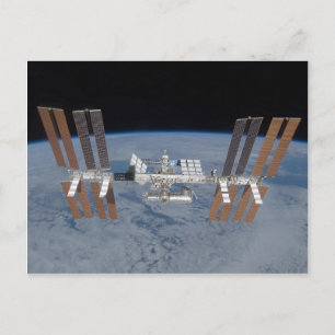 国際的宇宙ステーションISS ポストカード