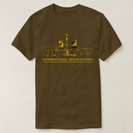 国際的宇宙ステーションISS 17 Tシャツ (デザイン正面)
