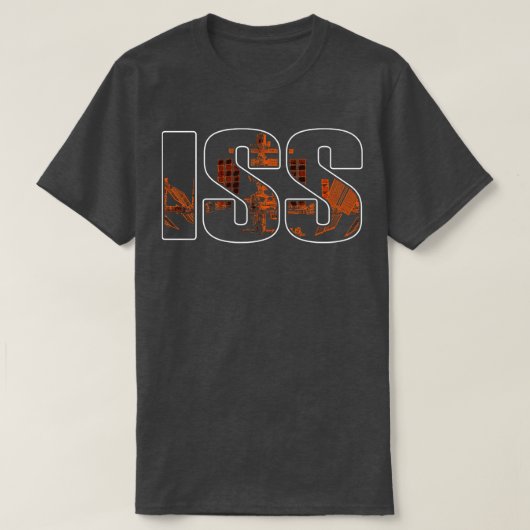 国際的宇宙ステーションISS 18 Tシャツ (デザイン正面)
