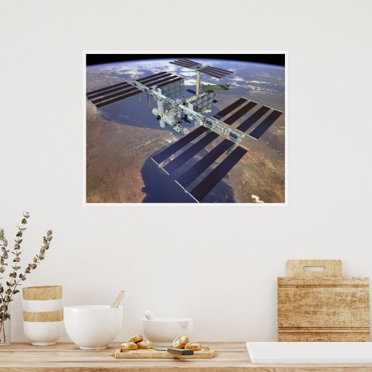 国際的宇宙局 ポスター (キッチン)