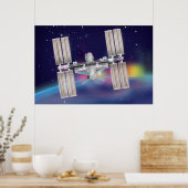 国際的宇宙局 ポスター (キッチン)