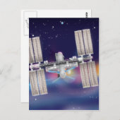 国際的宇宙局 ポストカード (正面/裏面)