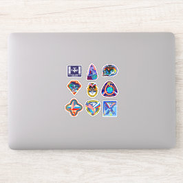 国際的宇宙駅探検隊ISS-01-09 シール