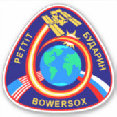 国際的宇宙駅探検隊ISS-06 シール (正面)