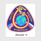 国際的宇宙駅探検隊ISS-06 シール (シート)