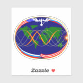 国際的宇宙駅探検隊ISS-15 シール (シート)