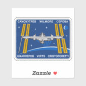 国際的宇宙駅探検隊ISS-42 シール (シート)