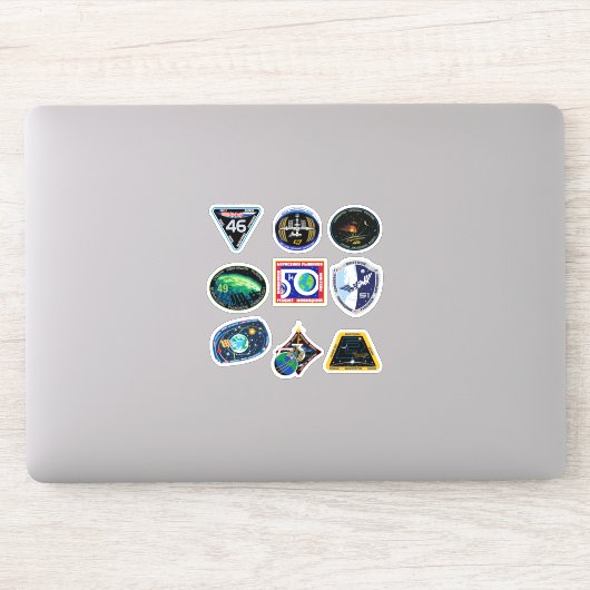 国際的宇宙駅探検隊ISS-46 -54 シール (コンピューター)