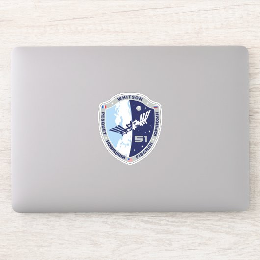 国際的宇宙駅探検隊ISS-51 シール (コンピューター)