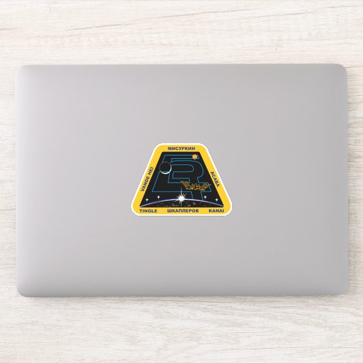 国際的宇宙駅探検隊ISS-54 シール (コンピューター)