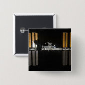 国際的宇宙駅2 缶バッジ (正面&裏面)