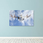 国際的宇宙駅4 キャンバスプリント (インサイチュ (ウッドフロア))