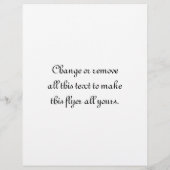 国際的新郎新婦の署名 チラシ (裏面)