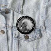 国際的禿鷹認識度日 缶バッジ (インサイチュ)