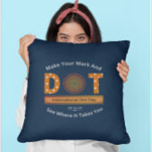 国際的Dot Dayデザイン クッション