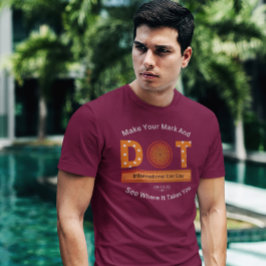 国際的Dot Dayデザイン Tシャツ