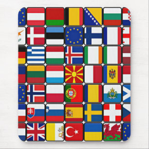 国際的flagsコレクション,世界の国旗 マウスパッド