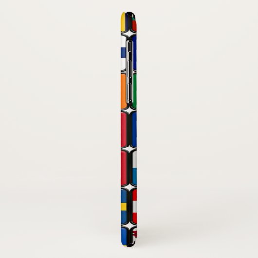 国際的flagsコレクション,世界の国旗 Case-Mate iPhoneケース (裏面/左)