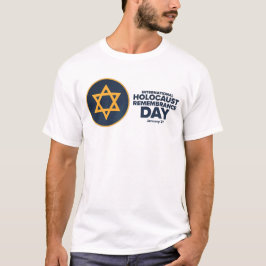 国際的Holocaust Remembrance Dayロゴ Tシャツ
