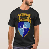 国際的ISAF(Security Assistance Force) NAT Tシャツ (正面)