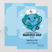 国際看護師の日 カード (正面/裏面)