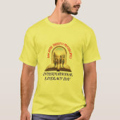 国際識字デー 知識パズル Tシャツ (正面)