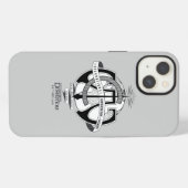 国際魔法使い連盟ロゴ iPhoneケース (裏面横)