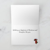 国雪だるまクリスマスカード シーズンカード (内部)