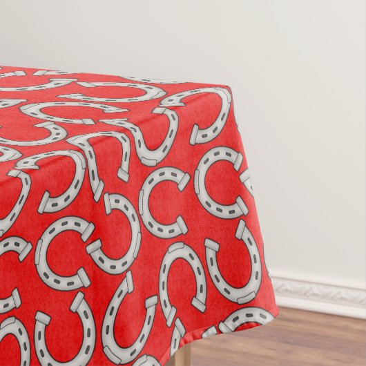 国馬靴の模様のテーブルクロス テーブルクロス (インサイチュ)