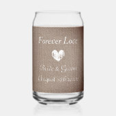 国魅力的テーマのバ結婚ラ缶グラス ガラス缶 (裏面)