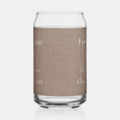 国魅力的テーマのバ結婚ラ缶グラス ガラス缶 (左)