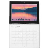 国2018の月例カレンダーの日没 カレンダー (2月 2027)