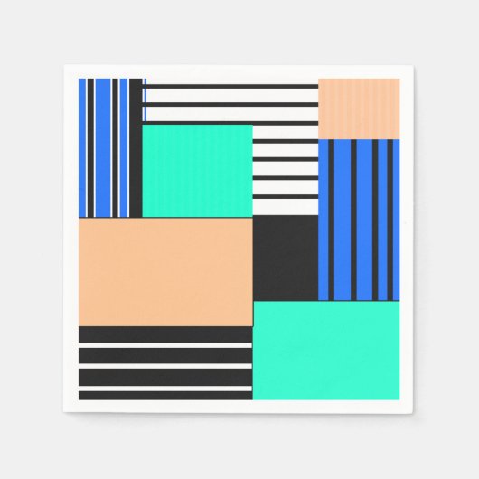 国。 スタンダードカクテルナプキン (正面)