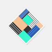 国。 スタンダードカクテルナプキン (角)