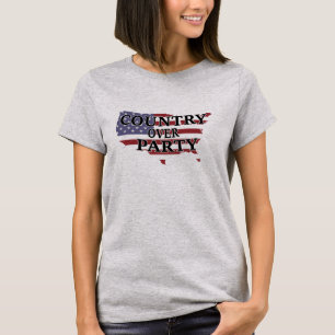 国/パーティー Tシャツ