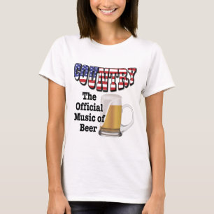 国: ビールの公式音楽 Tシャツ