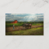 国 – リングオズ， NJ – 作物の準備 名刺 (裏面)