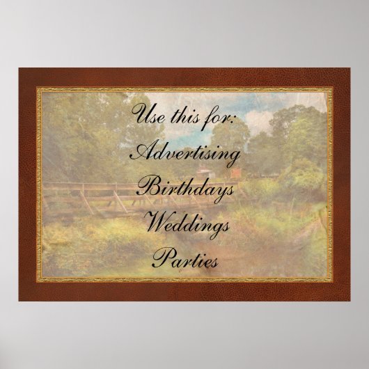 国 – 国の生活 ポスター (正面)