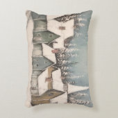 国/家初期の付き枕 アクセントクッション (正面(垂直))