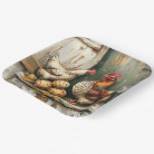 国 巣 パーティー 紙皿 (傾斜あり)