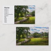 国-牧草地 名刺 (正面/裏面)