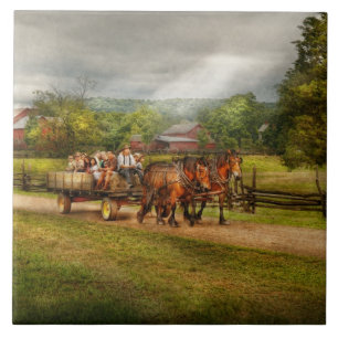 国-馬-生命の喜び タイル