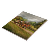 国-馬-生命の喜び タイル (側面)