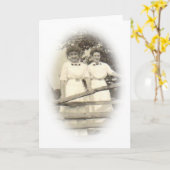 国Gals カード (黄色い花)