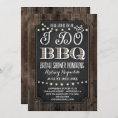 国I素朴行BBQブライダルシャワー招待状 招待状 (正面/裏面)