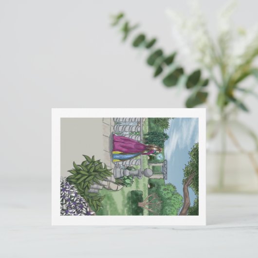 園の妖精 ポストカード (スタンド正面)